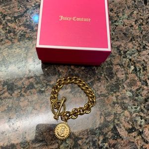 Juicy couture gold bracelet